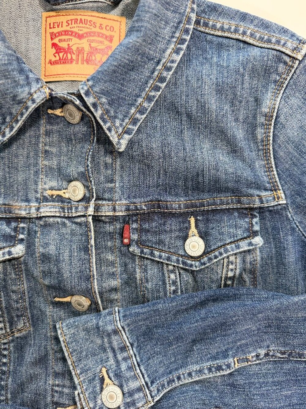 Levi's Classic Trucker Denim Jacket, Small
